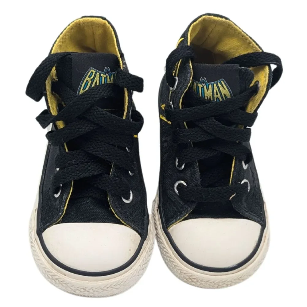 Converse Batman Chuck Taylor High Tops Size Toddler 5